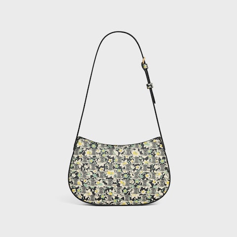 MEDIUM TILLY BAG IN TRIOMPHE CANVAS WITH FLOWER PRINT - Image 5